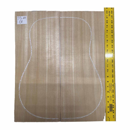 Sitka Spruce Dreadnought/Classical  Guitar Wood Tops Bookmatched SS AA - Exotic Wood Zone - Buy online Across USA 
