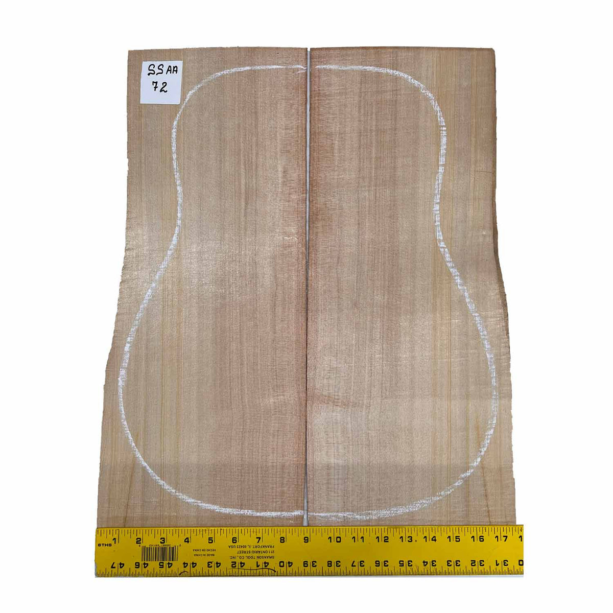 Sitka Spruce Classical Guitar Wood Tops Bookmatched SS AA #72 - Exotic Wood Zone - Buy online Across USA 