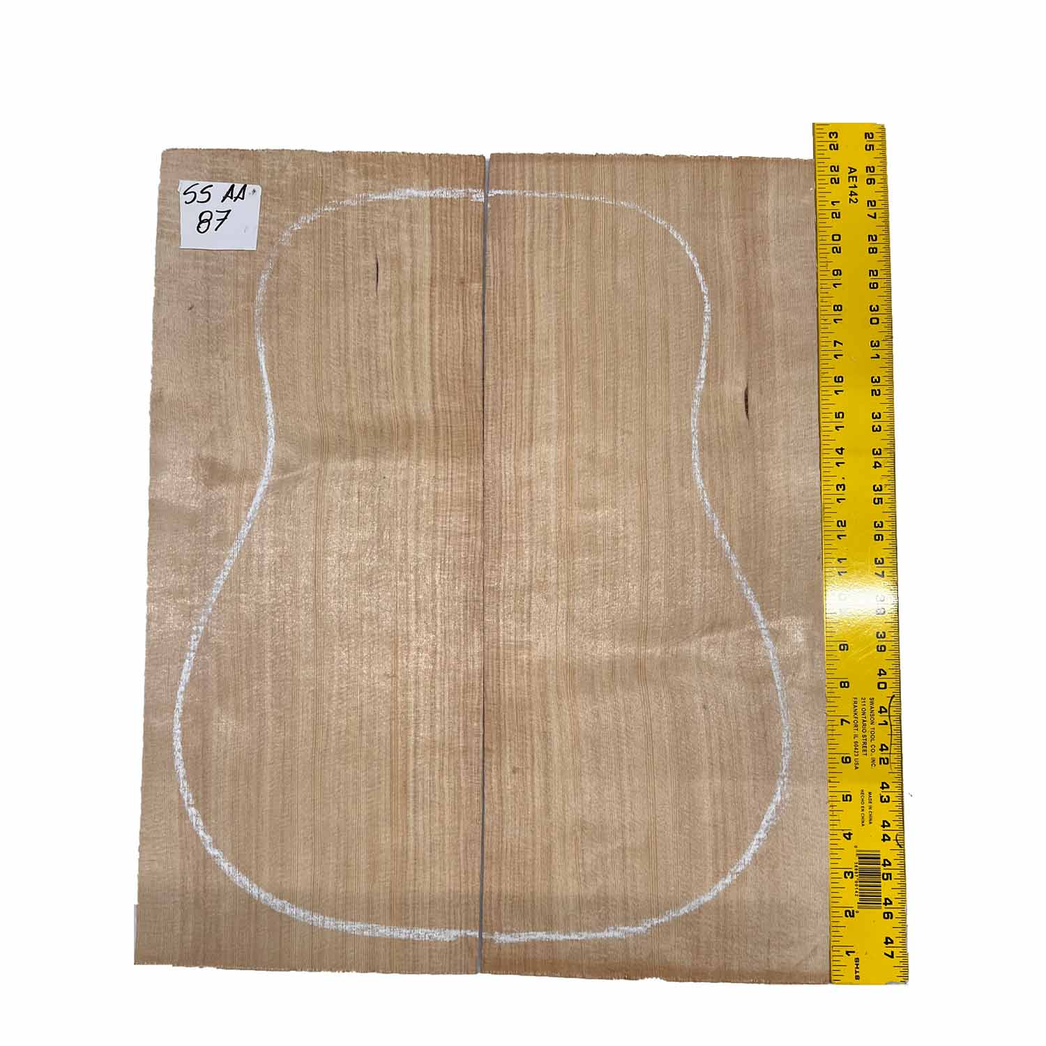 Sitka Spruce Classical Guitar Wood Tops Bookmatched SS AA #87 - Exotic Wood Zone - Buy online Across USA 