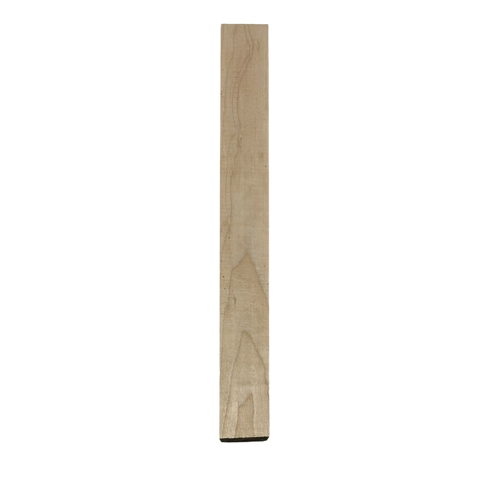 Espacios en blanco de madera torneada de arce duro flameado 1-1/2" x 1-1/2" x 18"