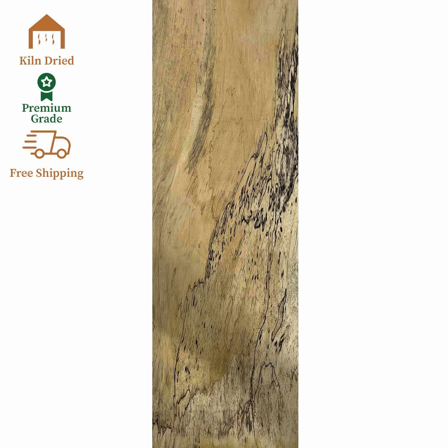Premium Spalted Tamarind 4/4 Lumber - Exotic Wood Zone - Buy online Across USA 