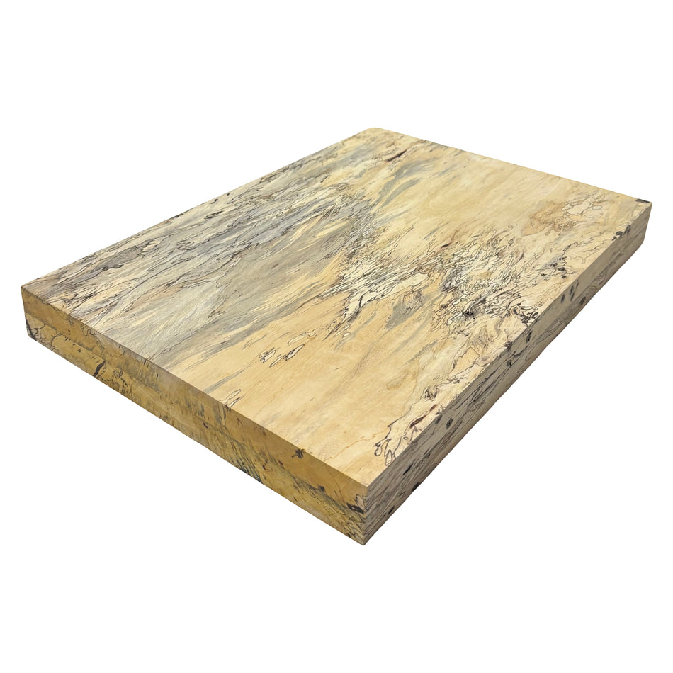 Spalted Tamarind Guitar Body Blank – Luthier Tonewood for Electric Guitars
