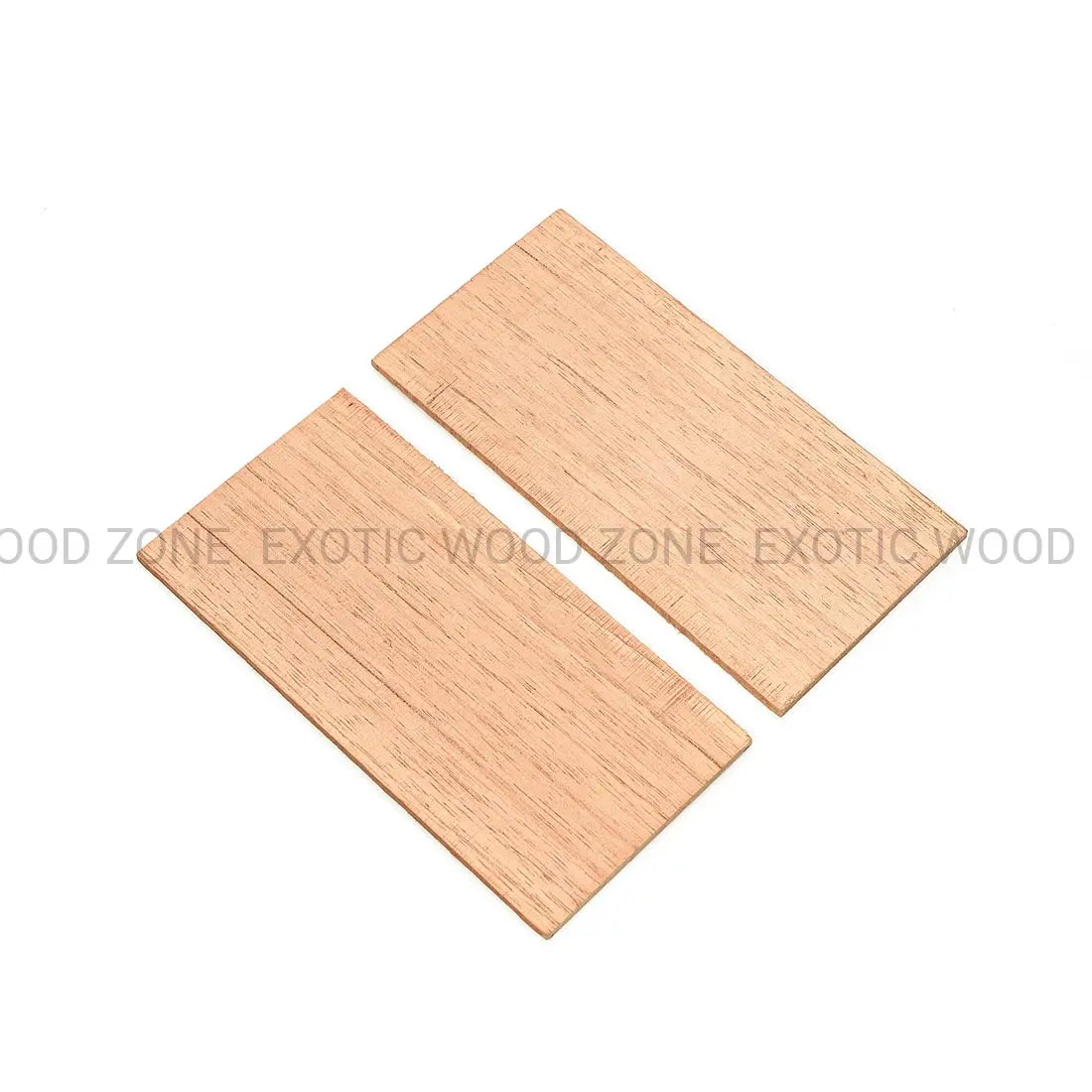 Spanish Cedar Guitar Headplate Wood Blank - Exotic Wood Zone