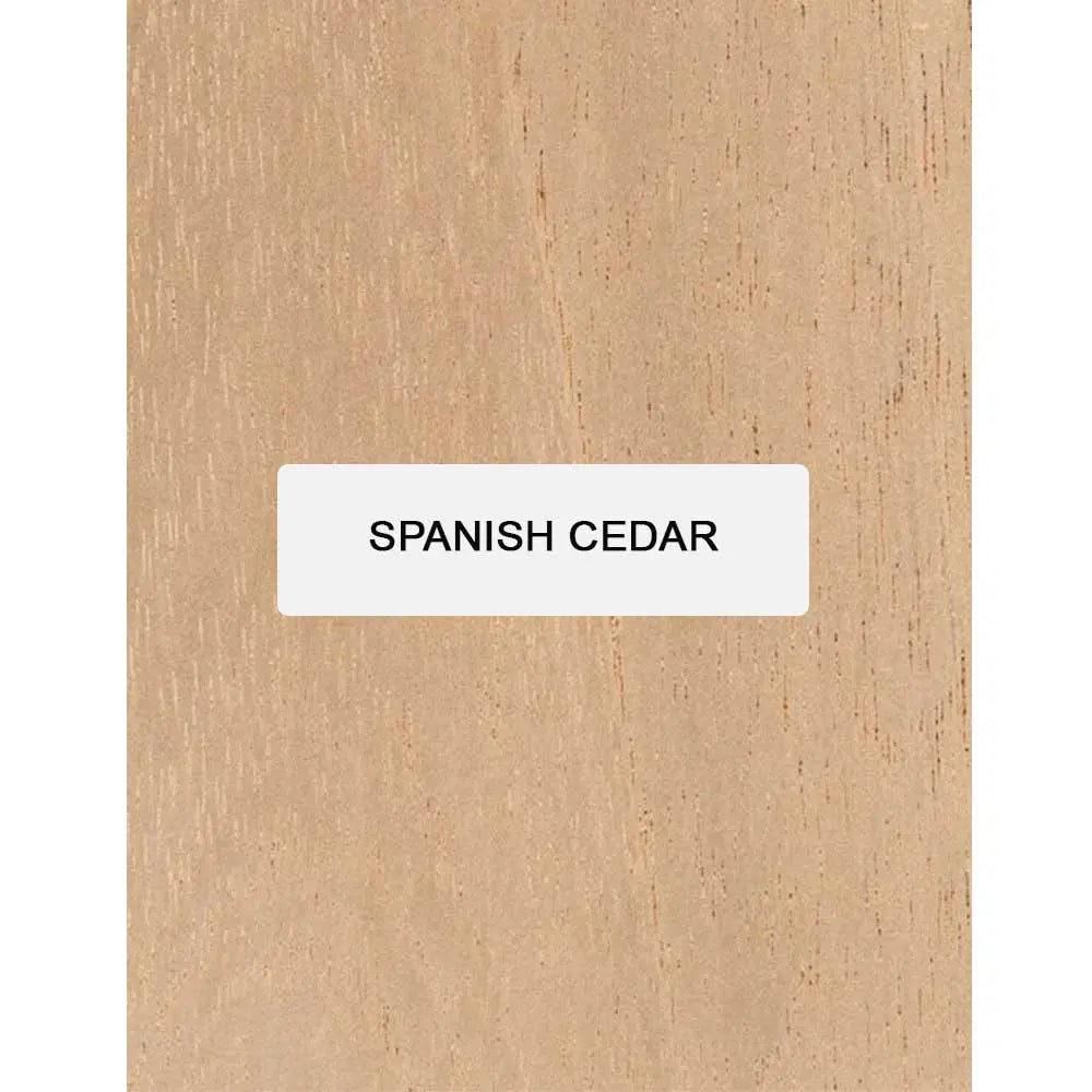 Spanish Cedar Guitar Bracewood Blank - Exotic Wood Zone - Buy online Across USA 