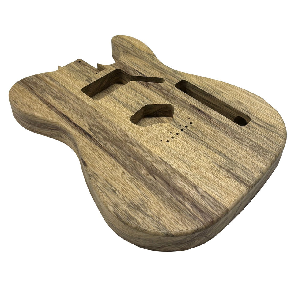 Black Limba Unfinished Fender Guitar Body -ST/TL Style
