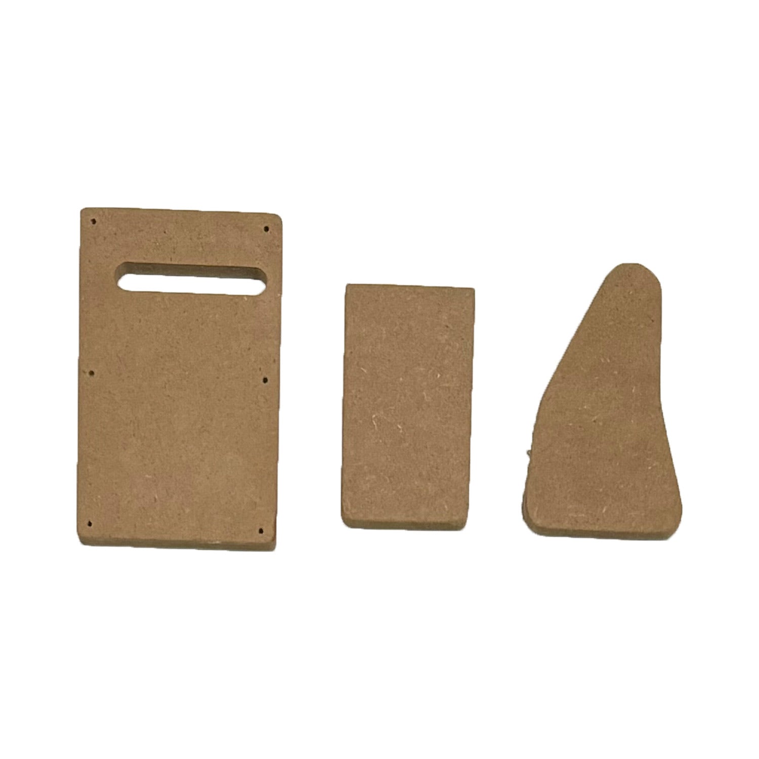 Stratocaster '62 style Guitar Template Set Exotic Wood Zone Exotic