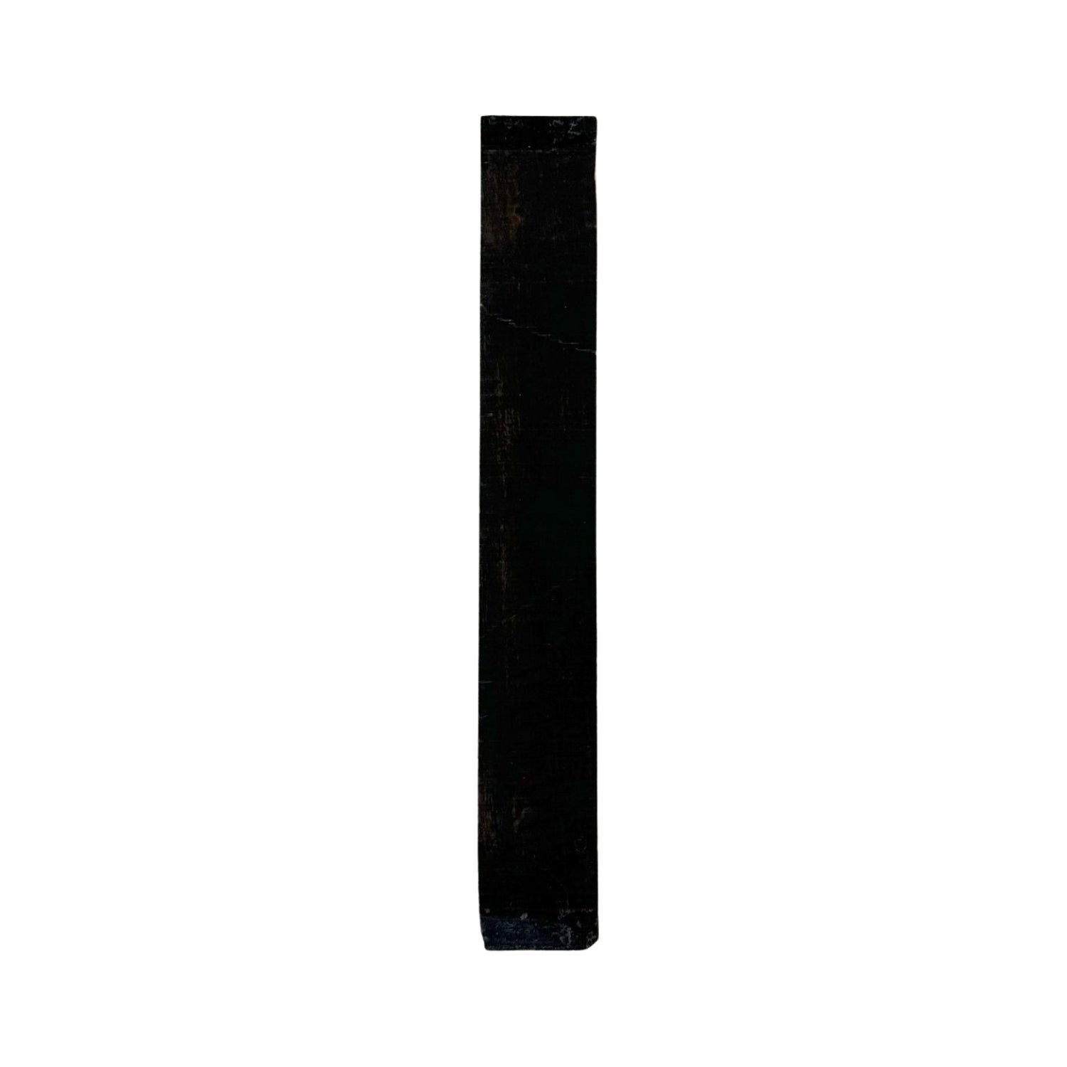 Bulk 10-Piece Gaboon Ebony Fingerboard Blanks – Master Grade Seconds with Natural Pinholes Exotic Wood Zone 