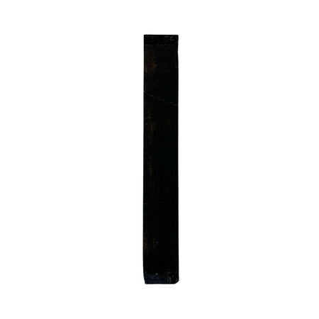 Bulk 10-Piece Gaboon Ebony Fingerboard Blanks – Master Grade Seconds with Natural Pinholes Exotic Wood Zone 