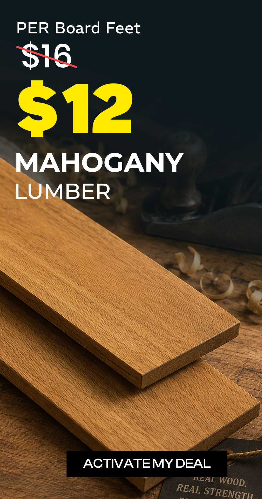 mahogany lumber sale in usa