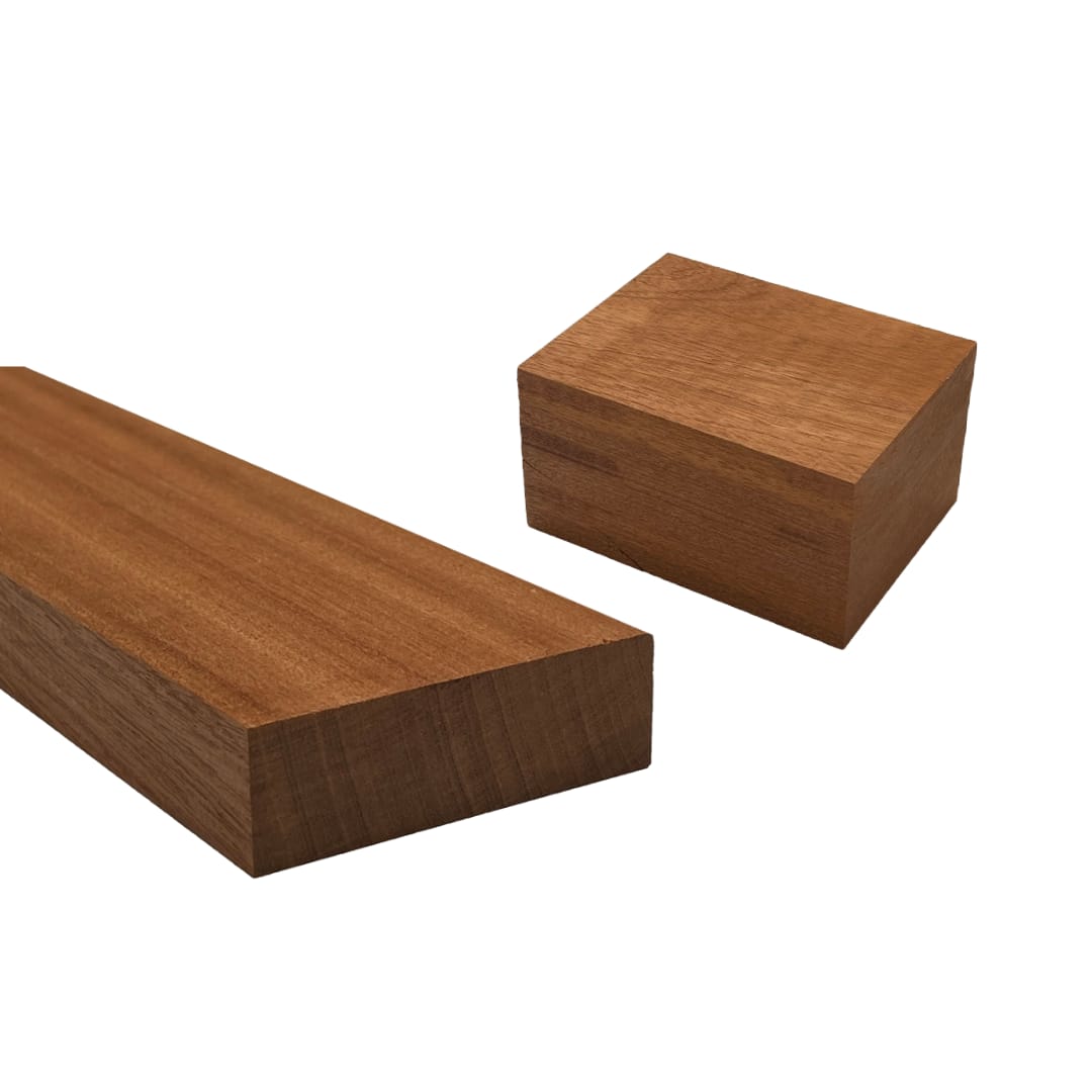 Neck Blank + Heel Block Combo | Sapele - Exotic Wood Zone - Buy online Across USA 