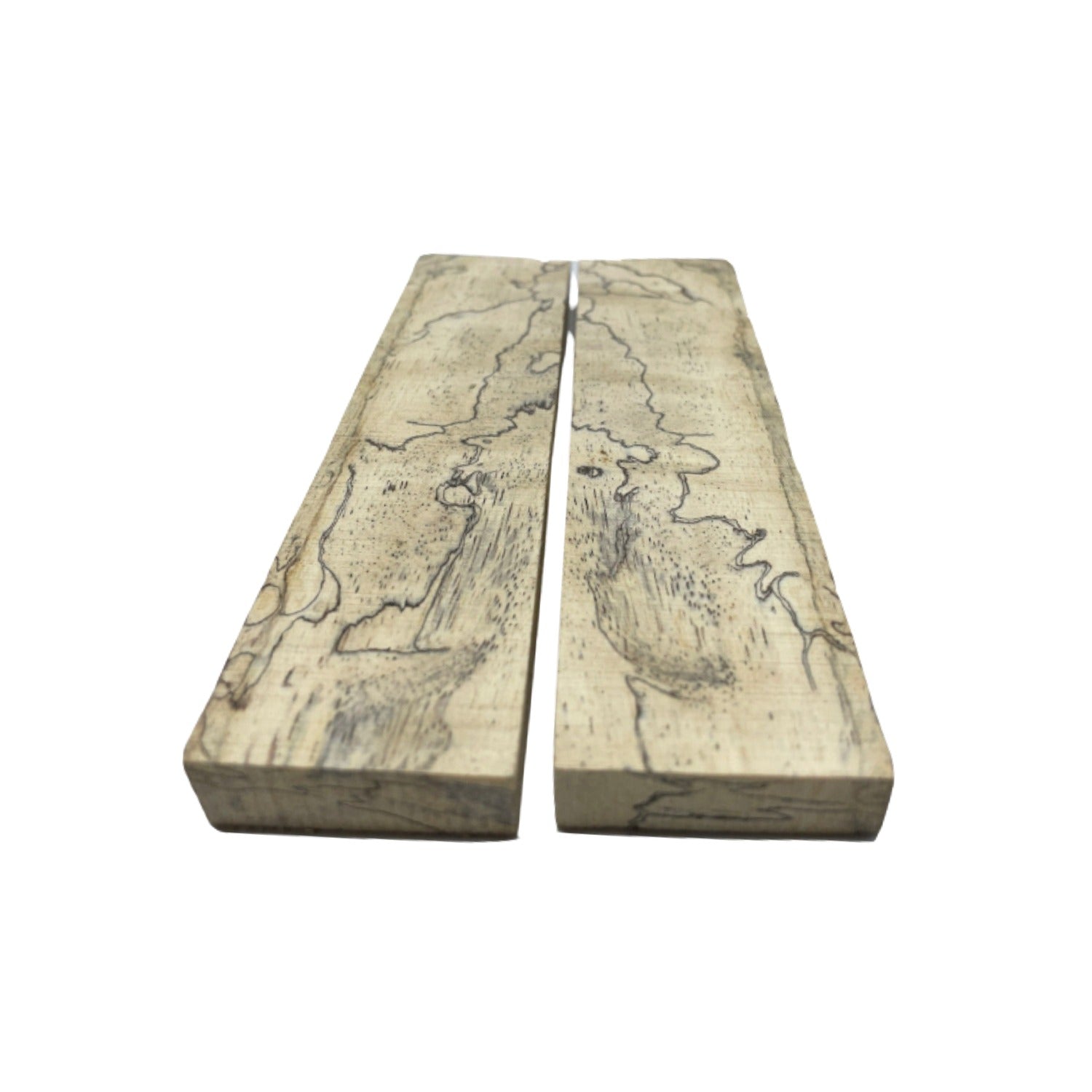 Pack of 8, Spalted Tamarind Wood Knife Blanks/Knife Scales Bookmatched 5&quot;x1-1/2&quot;x3/8&quot; - Exotic Wood Zone - Buy online Across USA 