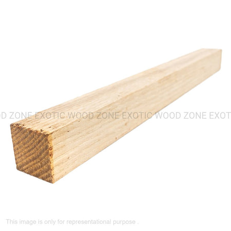 White Ash Hobbywood Blank 1" x 1 " x 12" inches - Exotic Wood Zone Hobby Woods