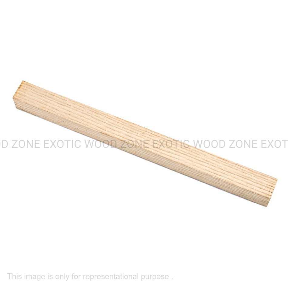 White Ash Hobbywood Blank 1" x 1 " x 12" inches Exotic Wood Zone  Hobby Woods