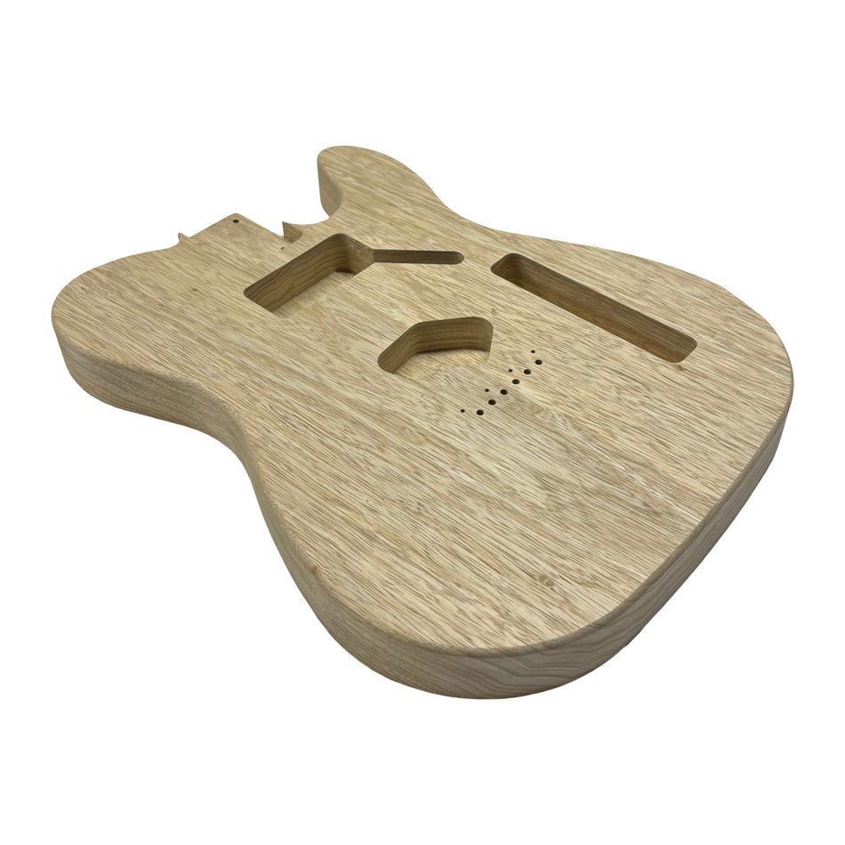 TL-Style White Limba Unfinished Fender Guitar Body #101