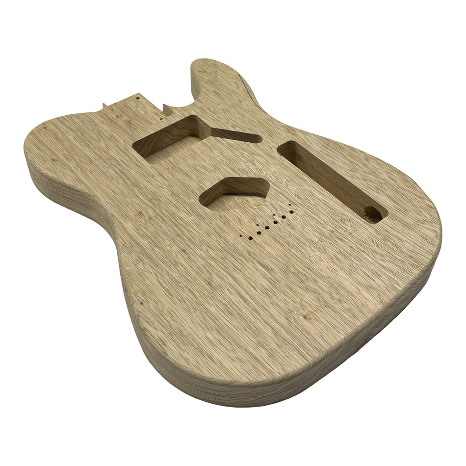 TL-Style White Limba Unfinished Fender Guitar Body #104
