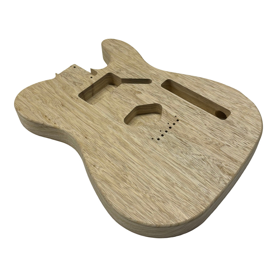 TL-Style White Limba Unfinished Fender Guitar Body #106