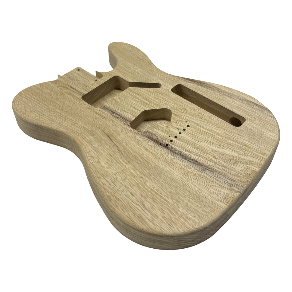TL-Style White Limba Unfinished Fender Guitar Body #153