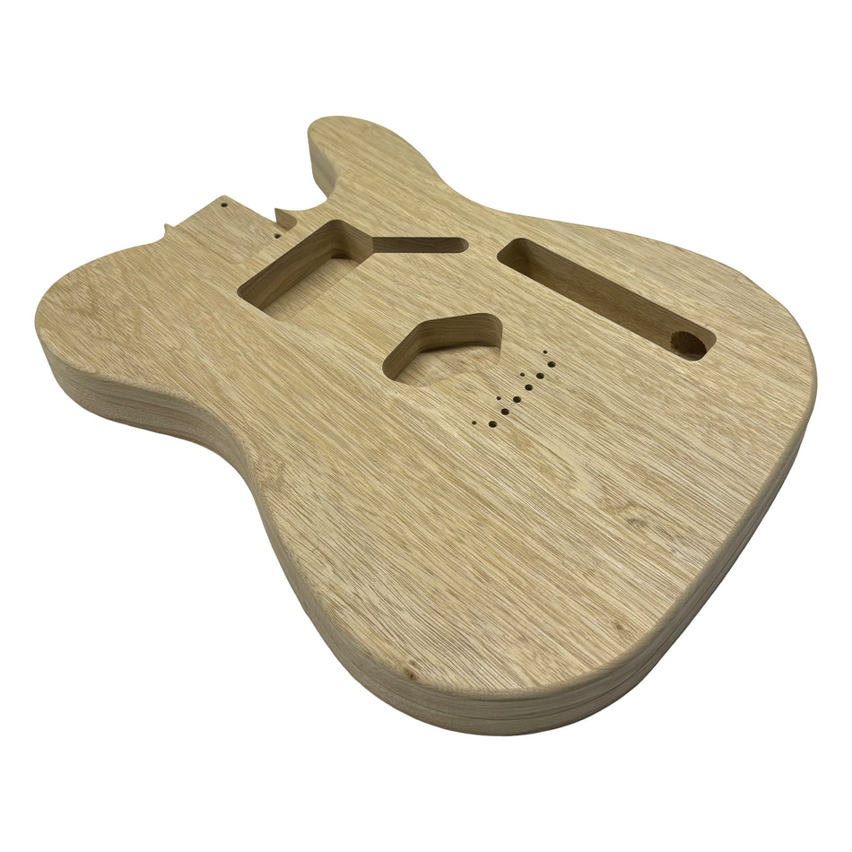 TL-Style White Limba Unfinished Fender Guitar Body #154