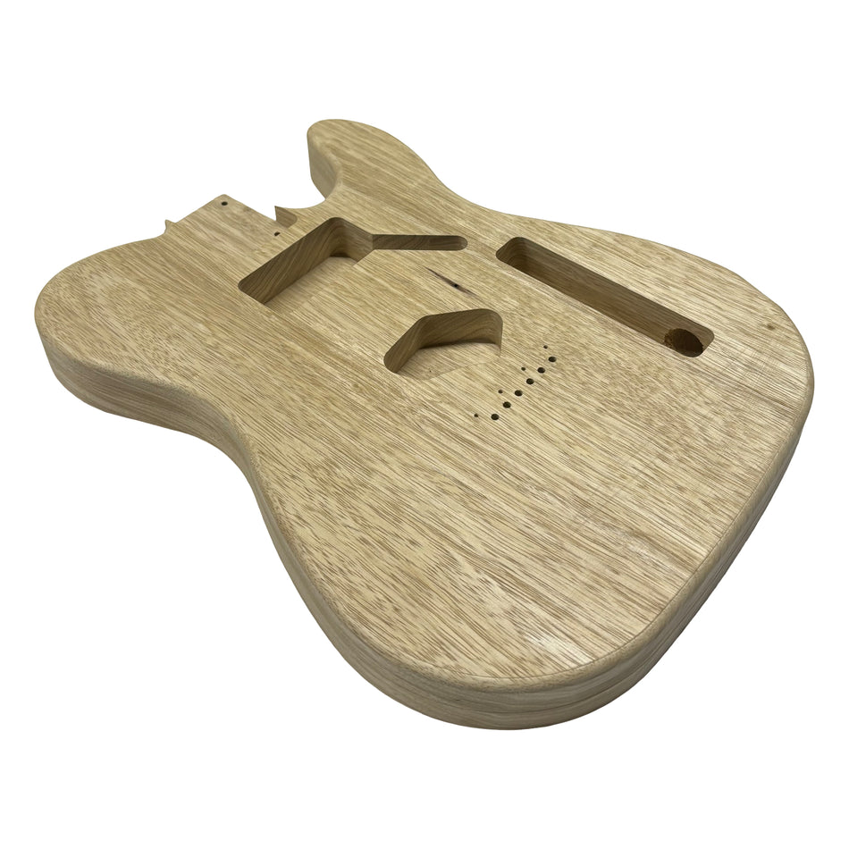 TL-Style White Limba Unfinished Fender Guitar Body #155