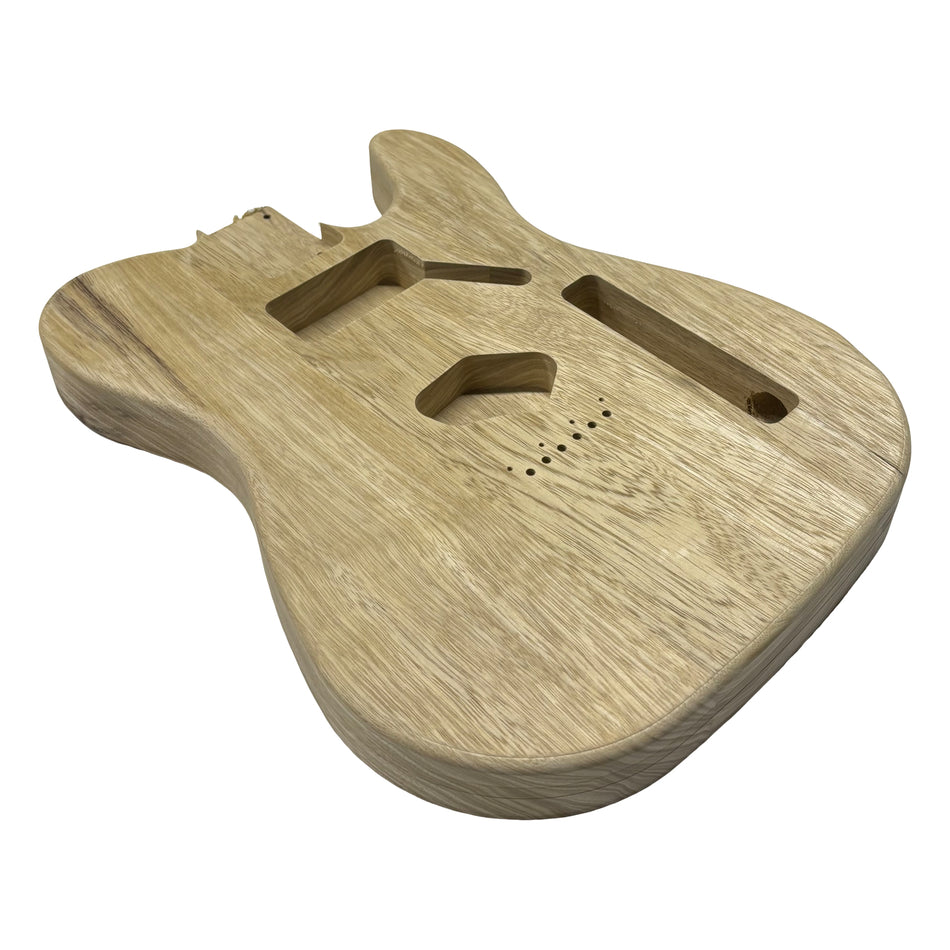 TL-Style White Limba Unfinished Fender Guitar Body #156
