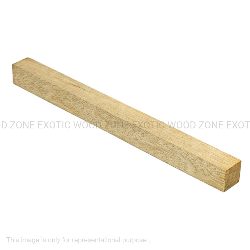 White Limba Hobbywood Blank 1" x 1 " x 12" inches Exotic Wood Zone  Hobby Woods