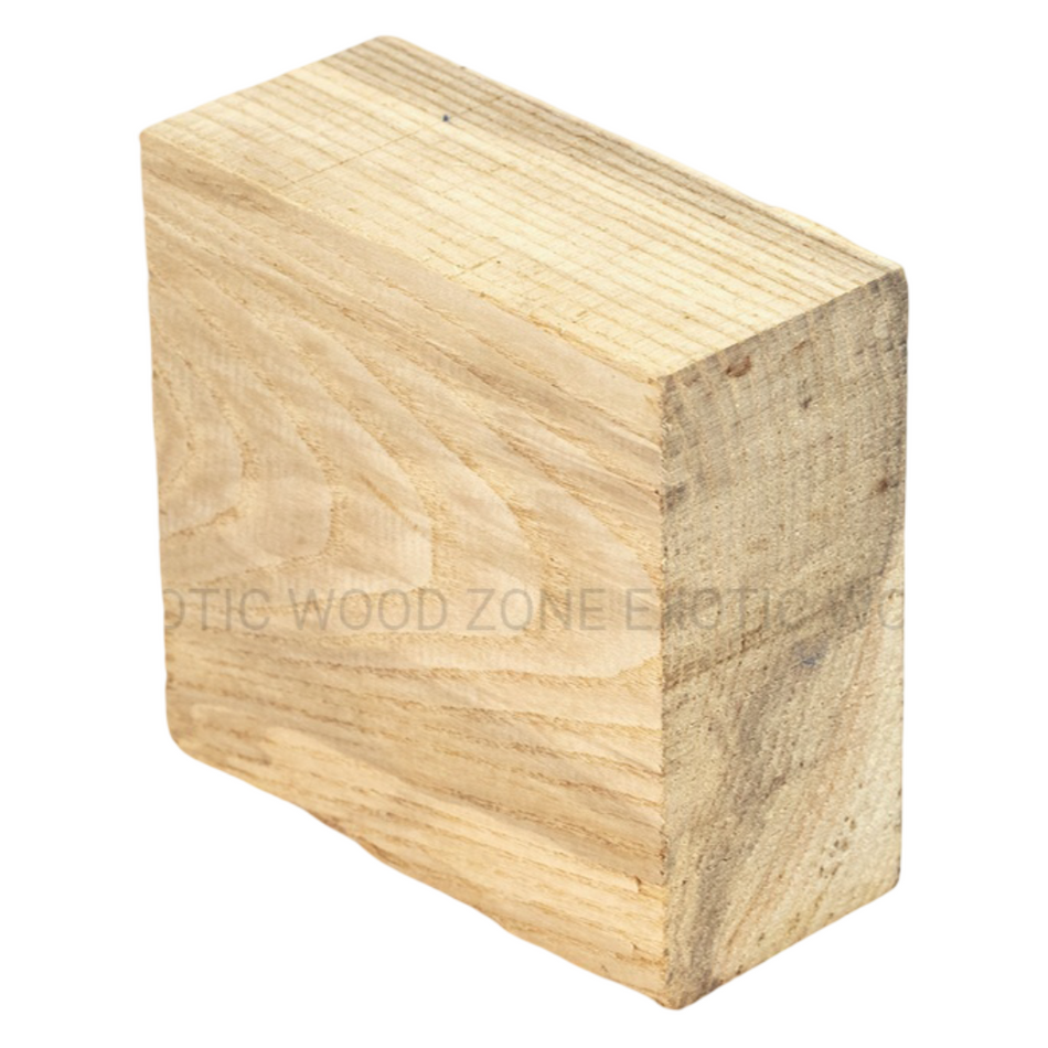 White Ash Bowl Blank – American Hardwood, Kiln Dried, Perfect for Bowls & Platters