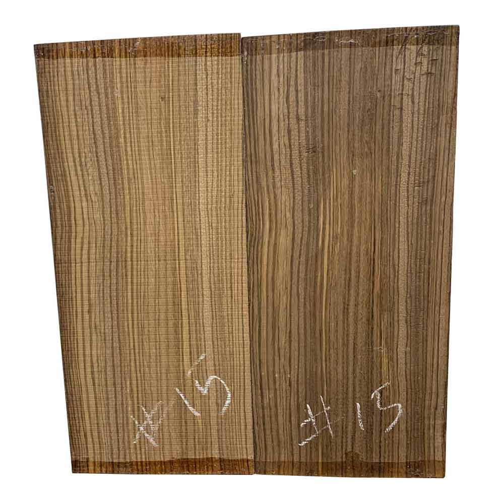 Zebrawood Bookmatched Guitar Drop Tops - Exotic Wood Zone - Buy online Across USA