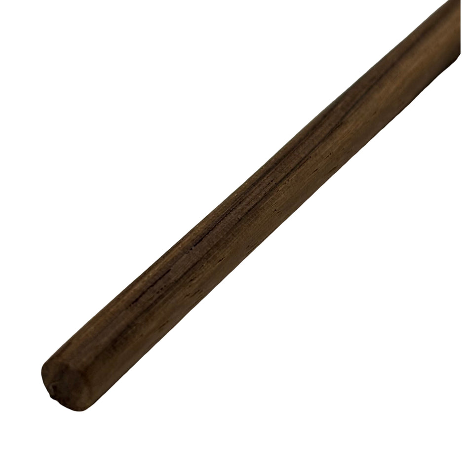 Zebrawood Wooden Dowel Rods | Solid Hardwood Sticks for Crafting, DIY