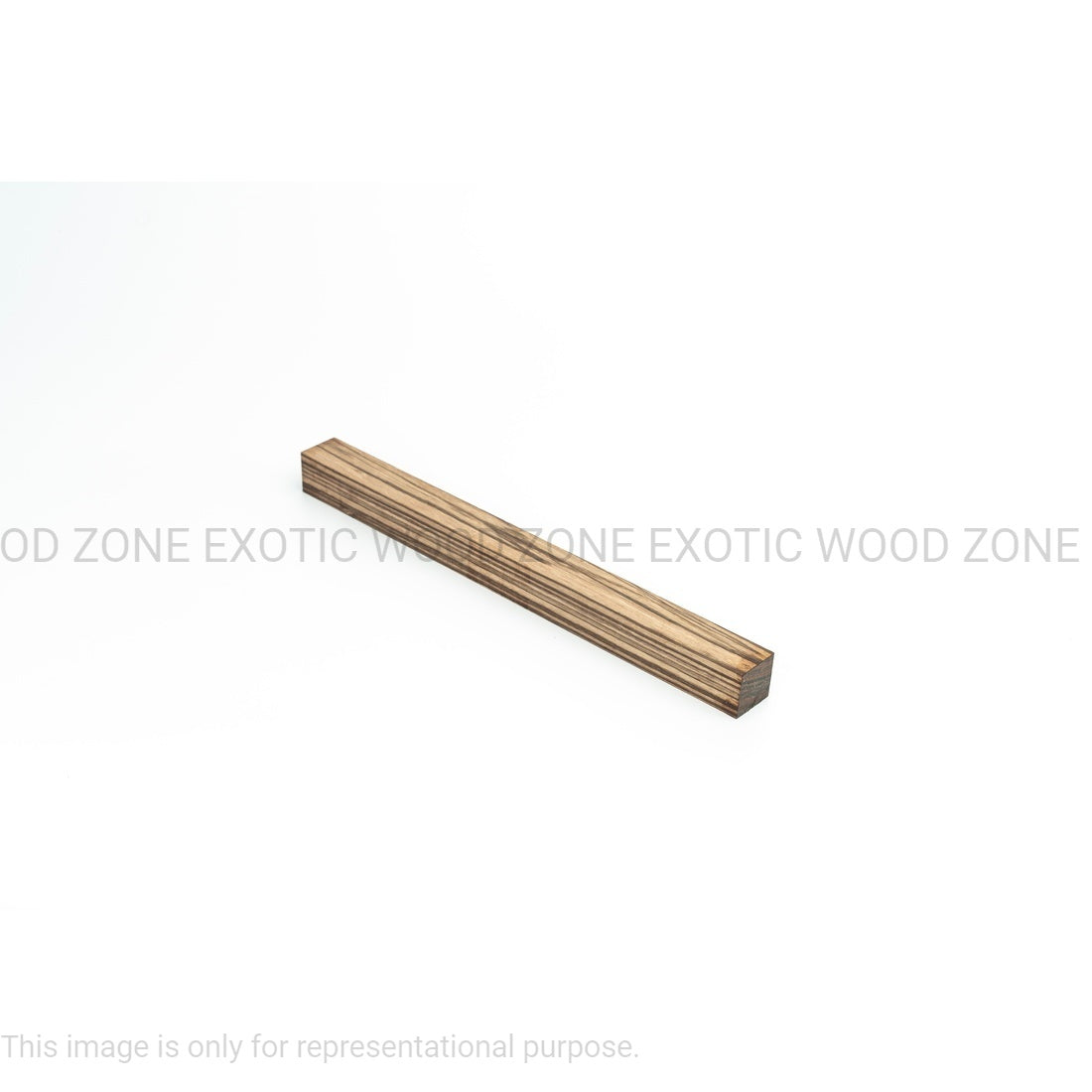 Zebrawood Hobbywood Blank 1&quot; x 1&quot; x 12&quot; inches Exotic Wood Zone