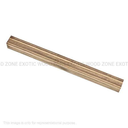 Zebrawood Hobbywood Blank 1" x 1" x 12" inches Exotic Wood Zone Hobby Woods