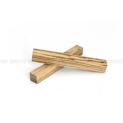 Zebrawood Pen Blanks - Exotic Wood Zone - Buy online Across USA 