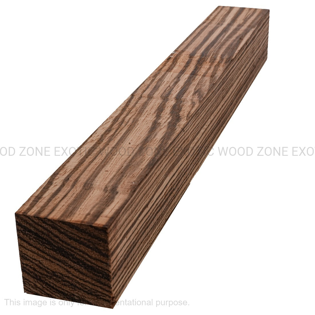 Pack Of 5 , Zebrawood  Turning Blanks - Exotic Wood Zone - Buy online Across USA 