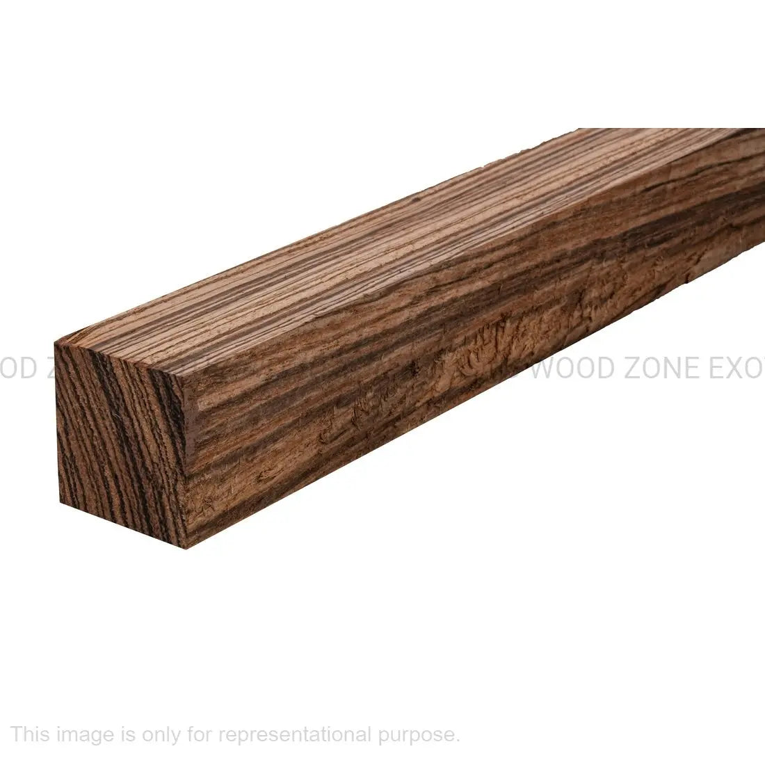 Pack Of 5 , Zebrawood  Turning Blanks - Exotic Wood Zone - Buy online Across USA 