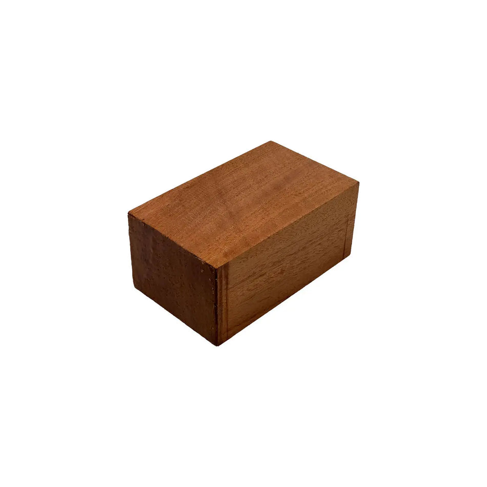 African Mahogany/Khaya Guitar Heel Block 6" x 4" x 3" - Exotic Wood Zone - Buy online Across USA 