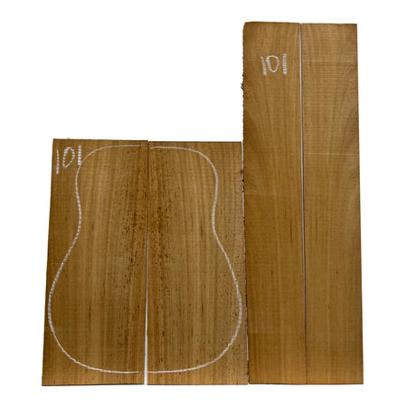 Acacia Dreadnought Guitar Back & Side Set #101 - Exotic Wood Zone - Buy online Across USA 