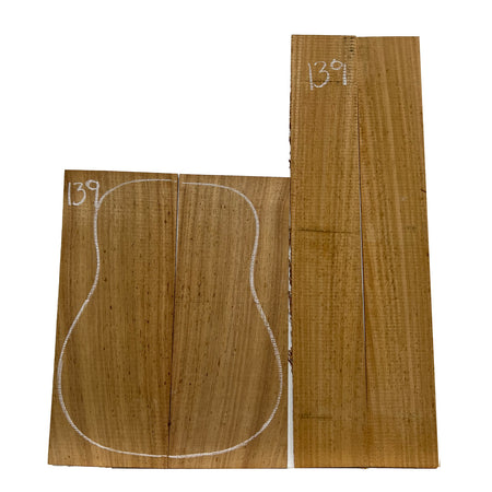 Acacia Classical Guitar Back & Side Set #139 - Exotic Wood Zone - Buy online Across USA 