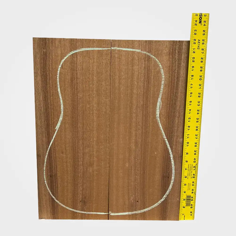 African Mahogany Guitar Back Sets - Exotic Wood Zone - Buy online Across USA 