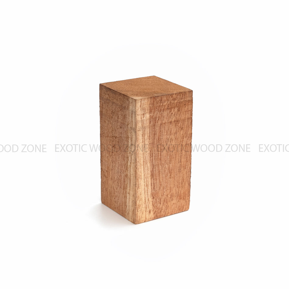 African Mahogany/Khaya Bottle Stopper Blank