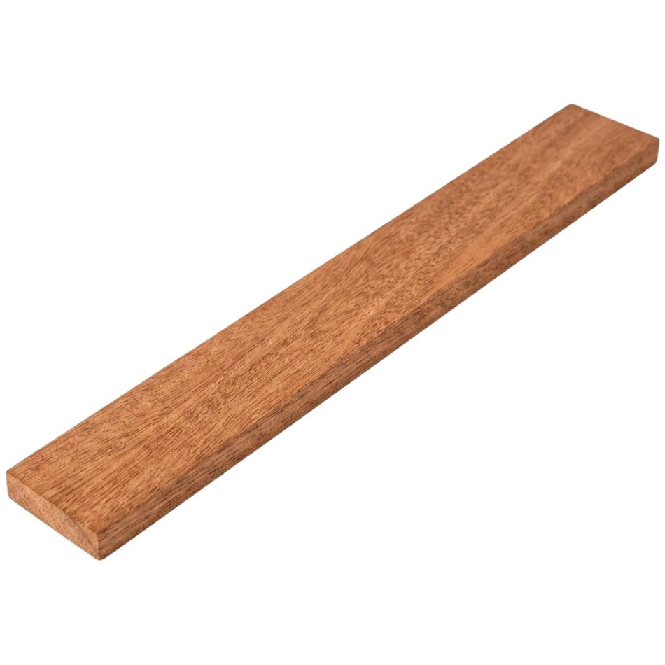 African Mahogany Inlay Blank 1/4" x 1-1/2" x 9" – Kiln Dried for Furniture Accents, Guitar Building & Marquetry