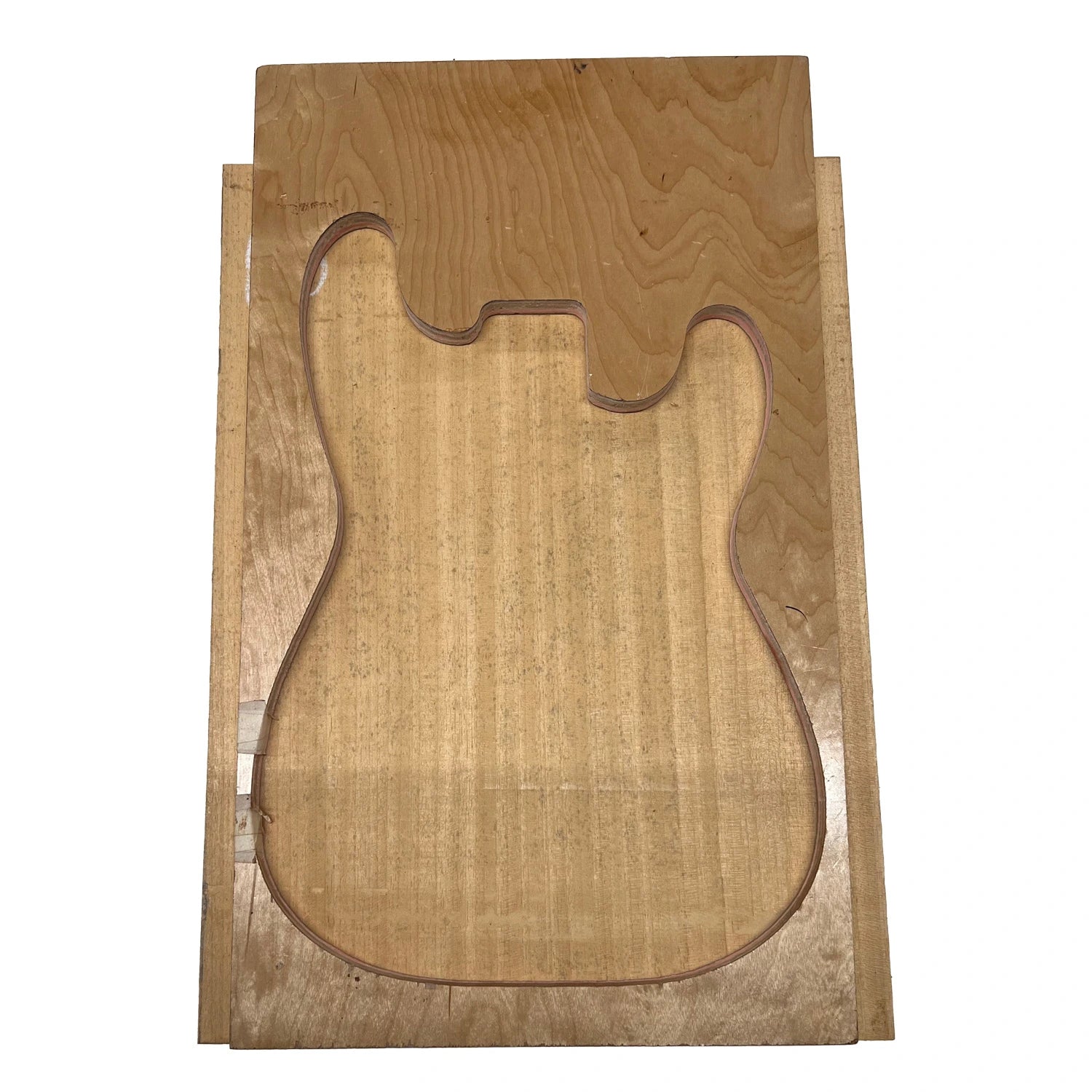 African Swamp Ash/Ayous Electric/Bass Guitar Single Piece Wood Body Blanks 21.5″ x 15-3/4″ x 2-1/4″ #60 - Exotic Wood Zone - Buy online Across USA 