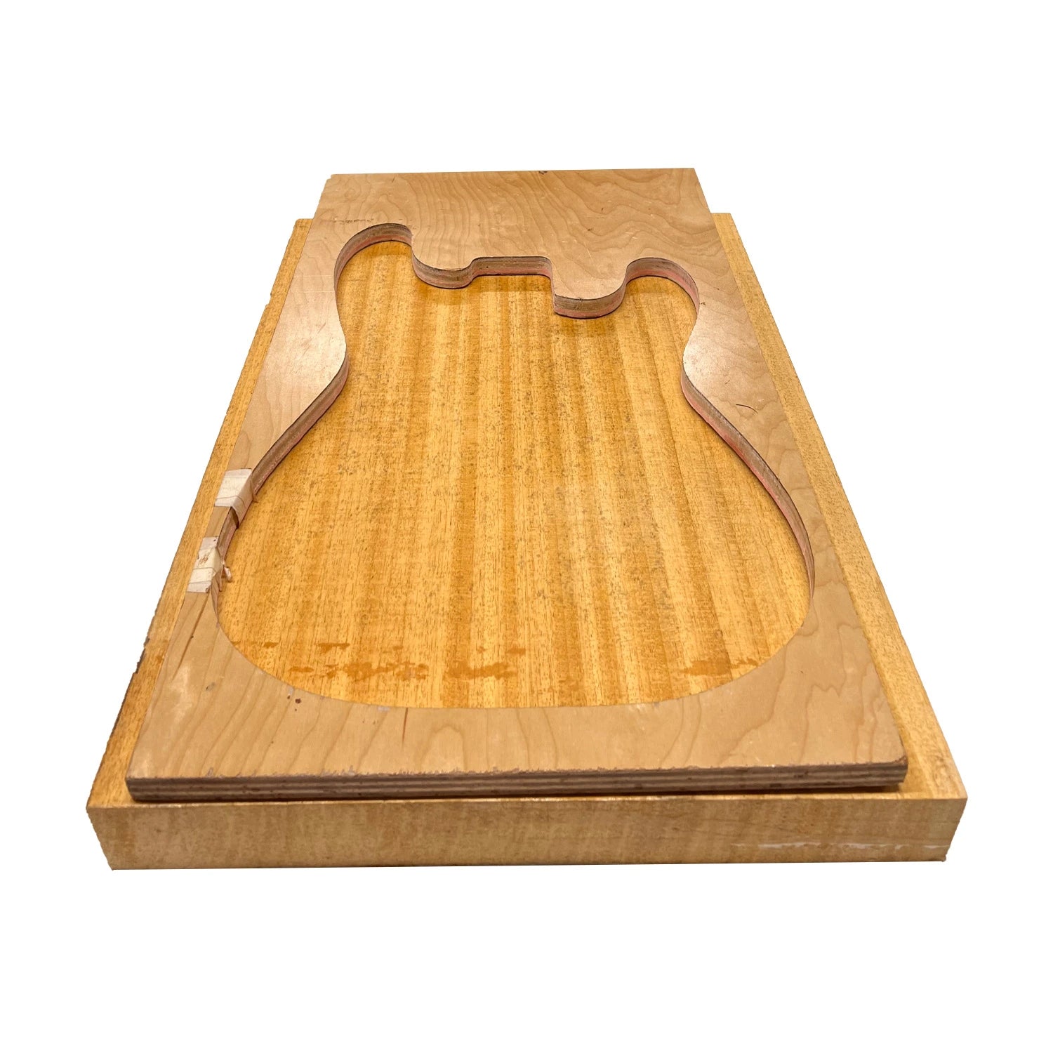 African Swamp Ash/Ayous Electric/Bass Guitar Single Piece Wood Body Blanks 21.5″ x 15-3/4″ x 2-1/4″ #60 - Exotic Wood Zone - Buy online Across USA 