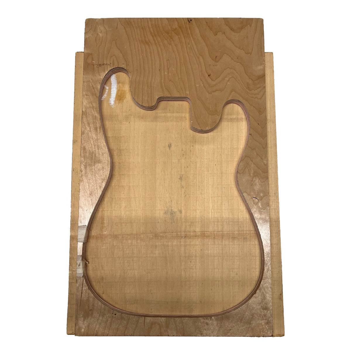 African Swamp Ash/Ayous Electric/Bass Guitar Single Piece Wood Body Blanks 21.5″ x 15-3/4″ x 2-1/4″ #61 - Exotic Wood Zone - Buy online Across USA 