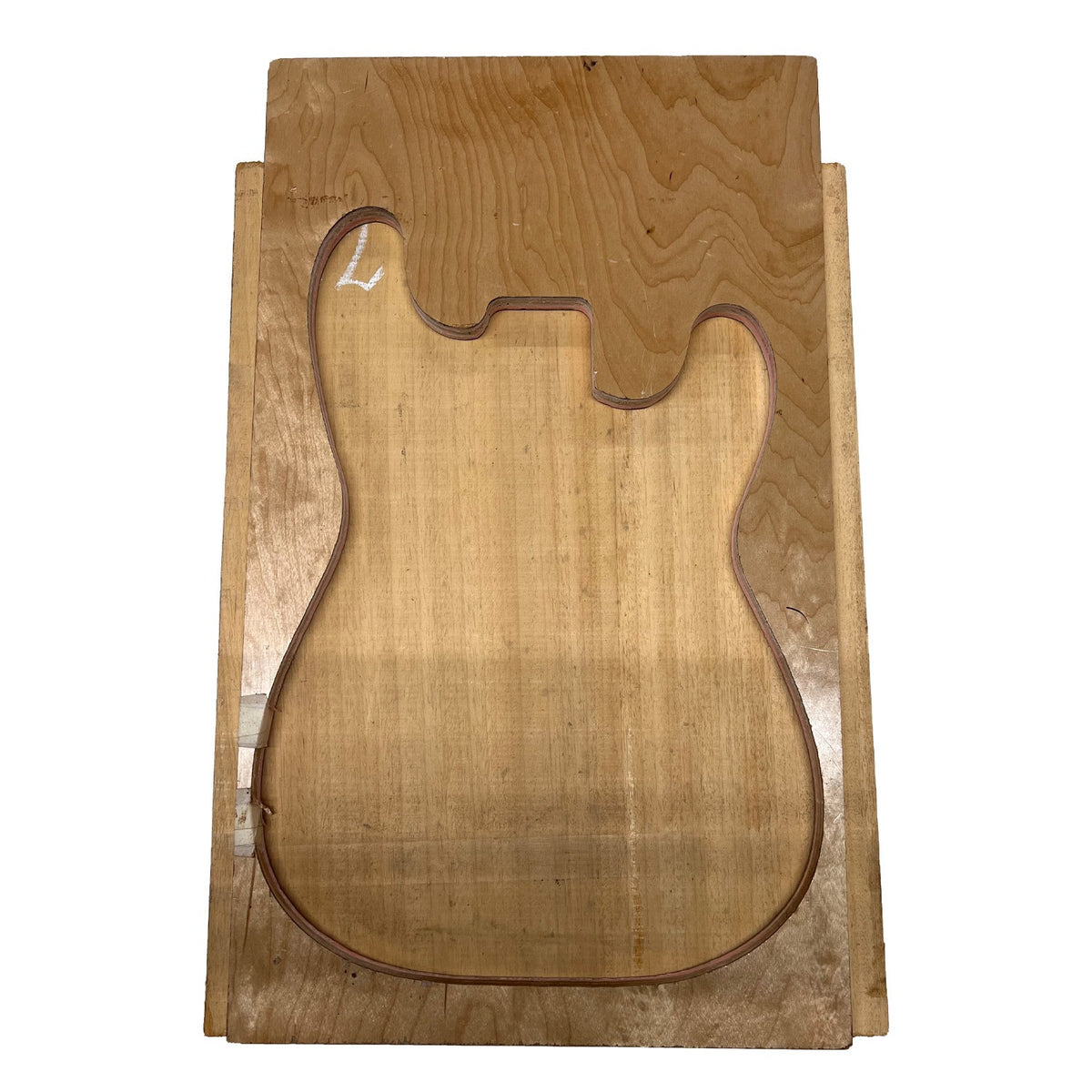 African Swamp Ash/Ayous Electric/Bass Guitar Single Piece Wood Body Blanks 21.5″ x 15-3/4″ x 2-1/4″ #62 - Exotic Wood Zone - Buy online Across USA 