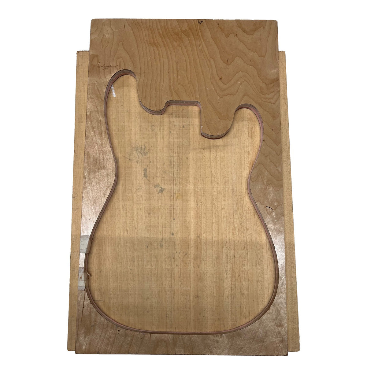 African Swamp Ash/Ayous Electric/Bass Guitar Single Piece Wood Body Blanks 21.5″ x 15-3/4″ x 2-1/4″ #64 - Exotic Wood Zone - Buy online Across USA 