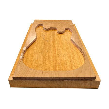 African Swamp Ash/Ayous Electric/Bass Guitar Single Piece Wood Body Blanks 21.5″ x 15-3/4″ x 2-1/4″ #64 - Exotic Wood Zone - Buy online Across USA 