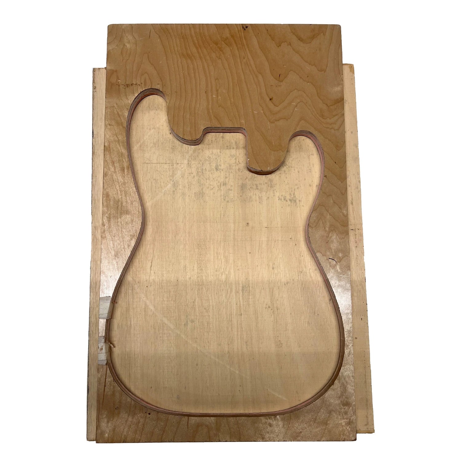 African Swamp Ash/Ayous Electric/Bass Guitar Single Piece Wood Body Blanks 21.5″ x 15-3/4″ x 2-1/4″ #76 - Exotic Wood Zone - Buy online Across USA 