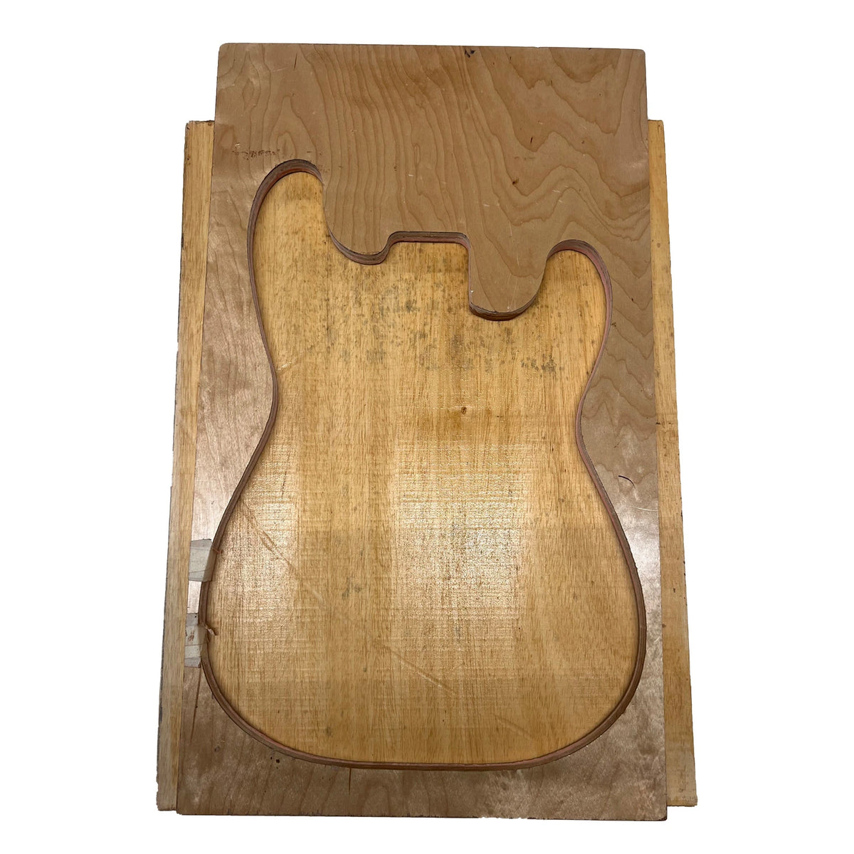 African Swamp Ash/Ayous Electric/Bass Guitar Single Piece Wood Body Blanks 21.5″ x 15-3/4″ x 2-1/4″ #76 - Exotic Wood Zone - Buy online Across USA 