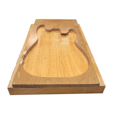 African Swamp Ash/Ayous Electric/Bass Guitar Single Piece Wood Body Blanks 21.5″ x 15-3/4″ x 2-1/4″ #76 - Exotic Wood Zone - Buy online Across USA 