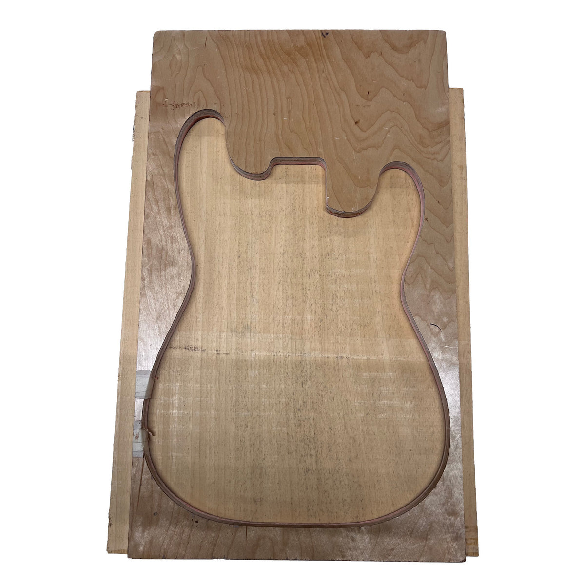 African Swamp Ash/Ayous Electric/Bass Guitar Single Piece Wood Body Blanks 21.5″ x 15-3/4″ x 2-1/4″ #83 - Exotic Wood Zone - Buy online Across USA 