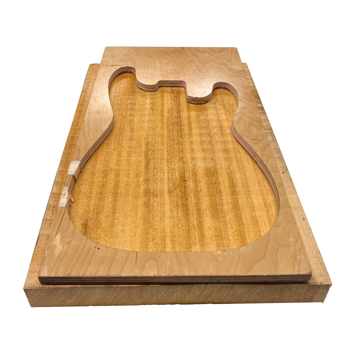 African Swamp Ash/Ayous Electric/Bass Guitar Single Piece Wood Body Blanks 21.5″ x 15-3/4″ x 2-1/4″ #84 - Exotic Wood Zone - Buy online Across USA 